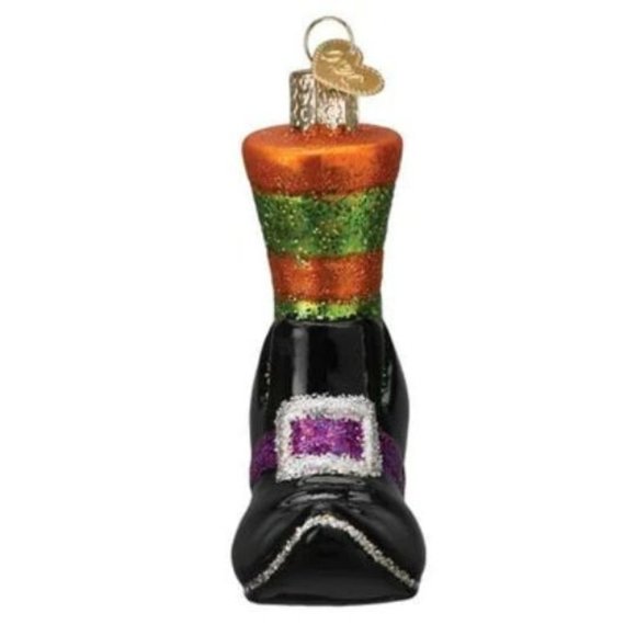 Witch Boot Old World Christmas Ornament - Picture 3 of 4